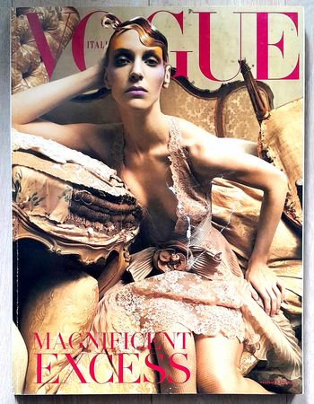 Magazine Vogue italien marzo 2001 n°607