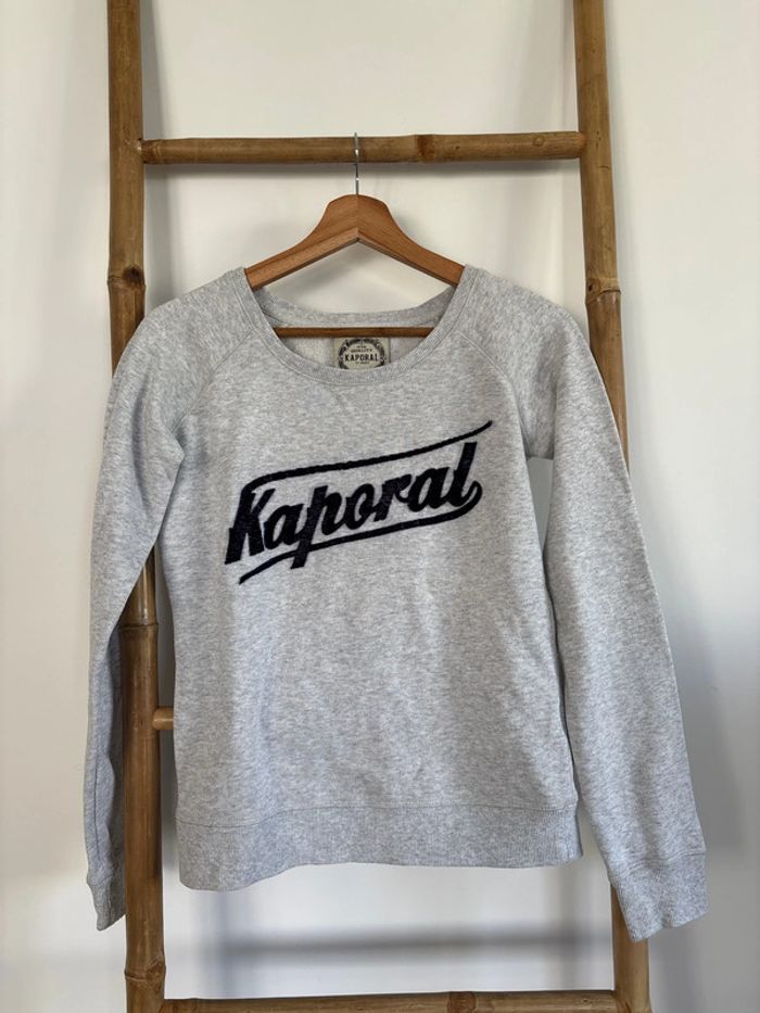 Pull gris Kaporal taille XS