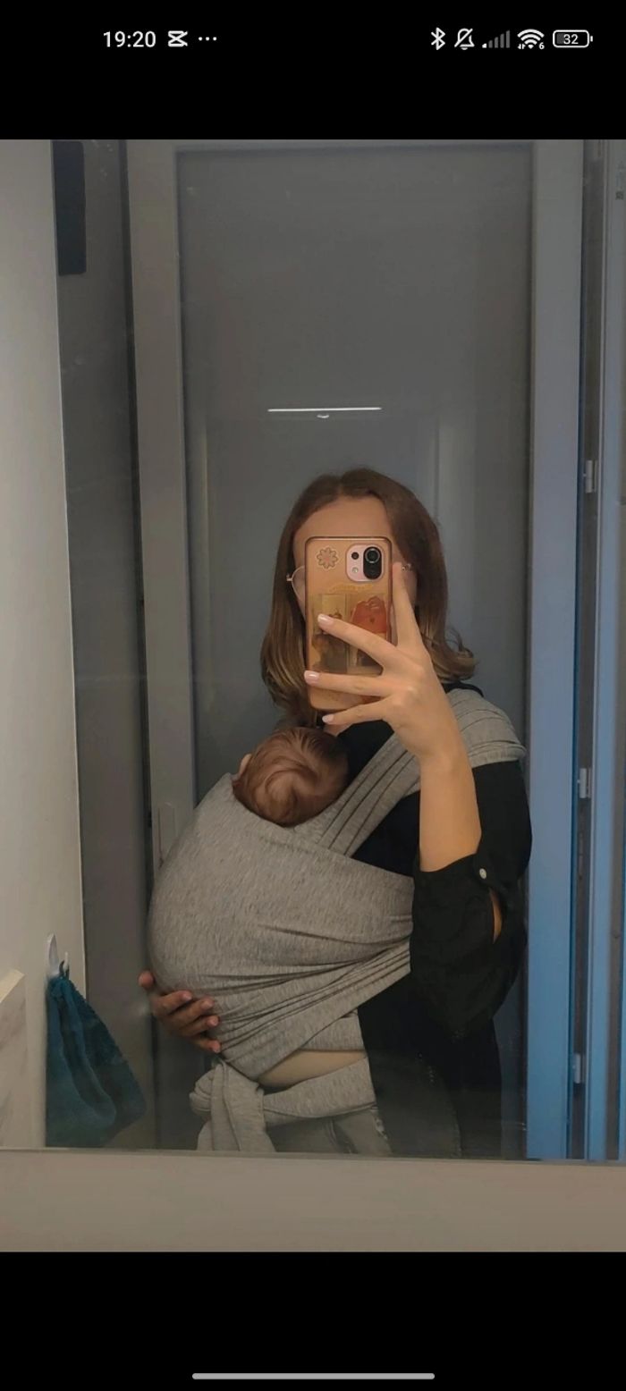 Écharpe de portage + sac - photo numéro 2