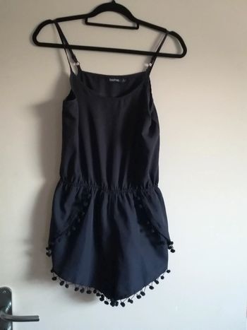 Combinaison short femme noire T36