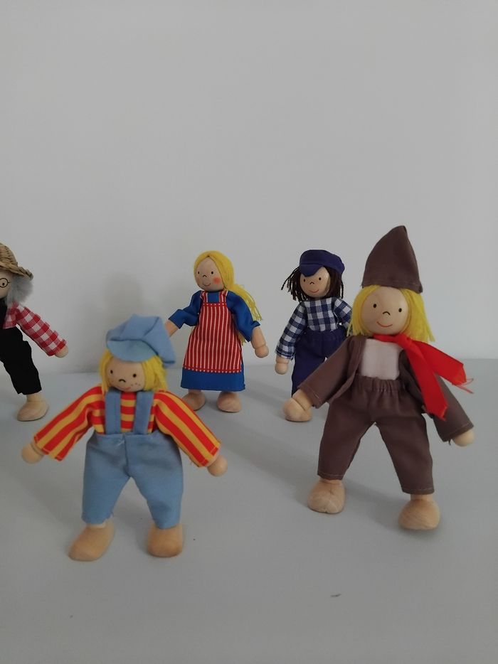 POUPEES BONHOMMES en Bois - photo numéro 5