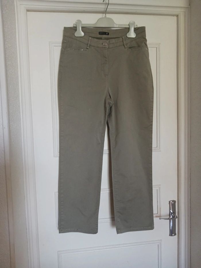 Pantalon kaki Patrice Breal