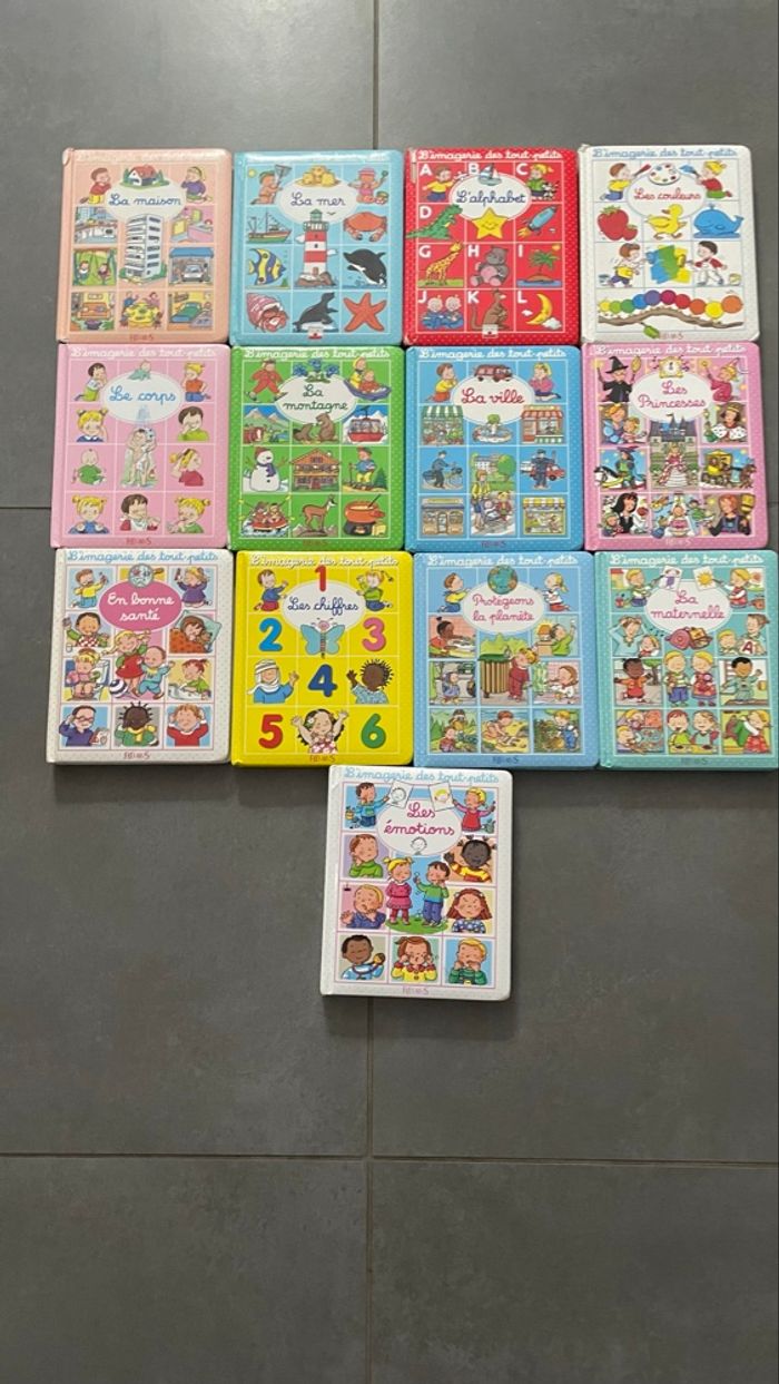 Lot l’imagerie des tout petits fleurus imagier enfant bébé maternelle - photo numéro 3