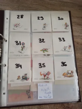 Post-it Diddl 28 à 36 0,40€ l'unité ou 3,60€ le lot.