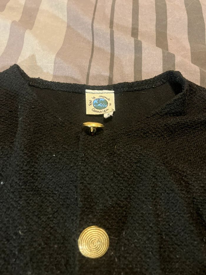 Veste noir à bouton Camaïeu - photo numéro 2