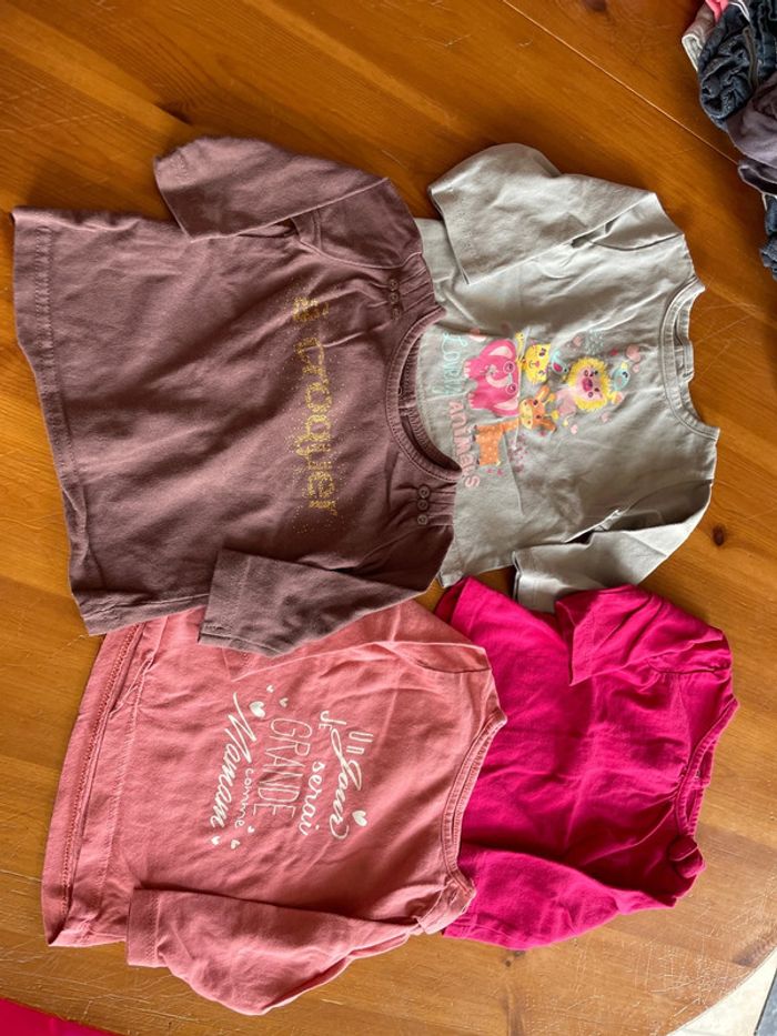 Lot de 4 teeshirts