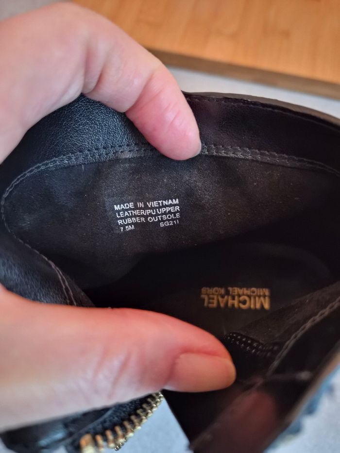 Bottines en cuir Michael Kors - photo numéro 6