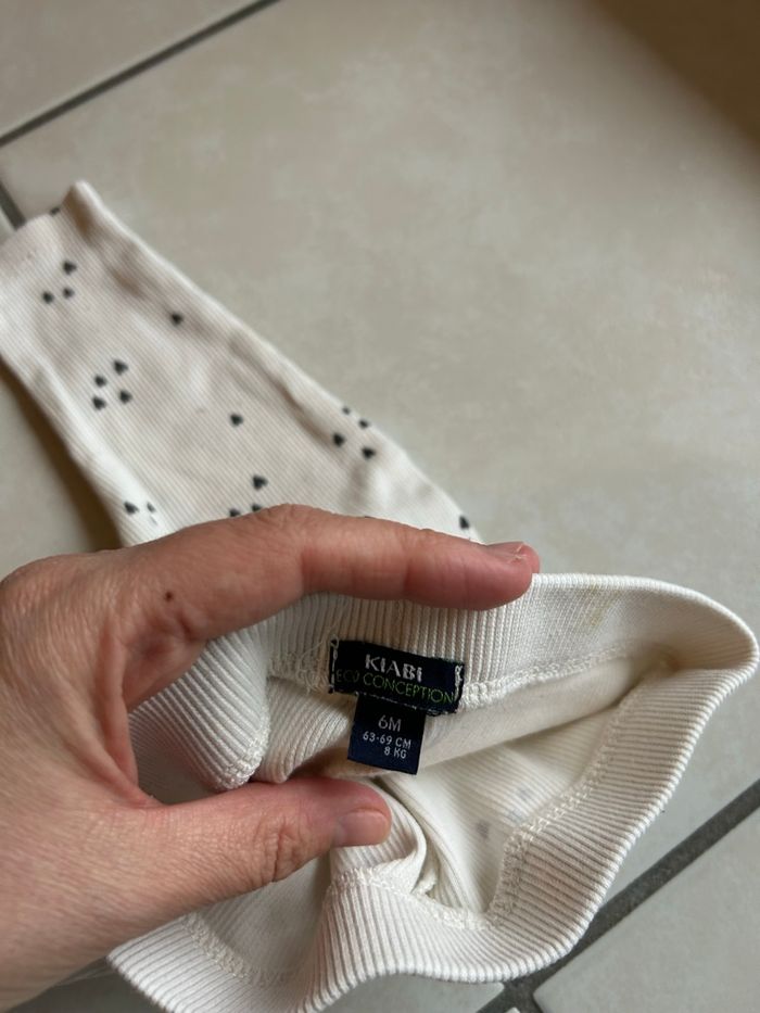 Lot 2 leggings Kiabi 6 mois - photo numéro 6