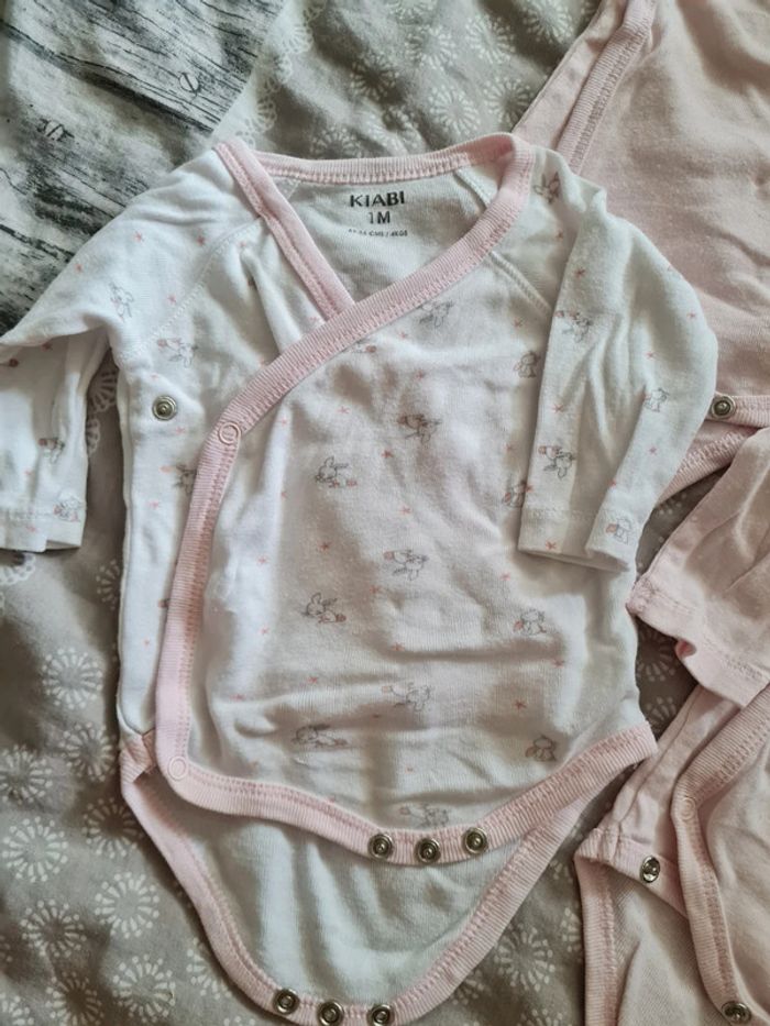 Lots de 4 bodies manche longues - photo numéro 2