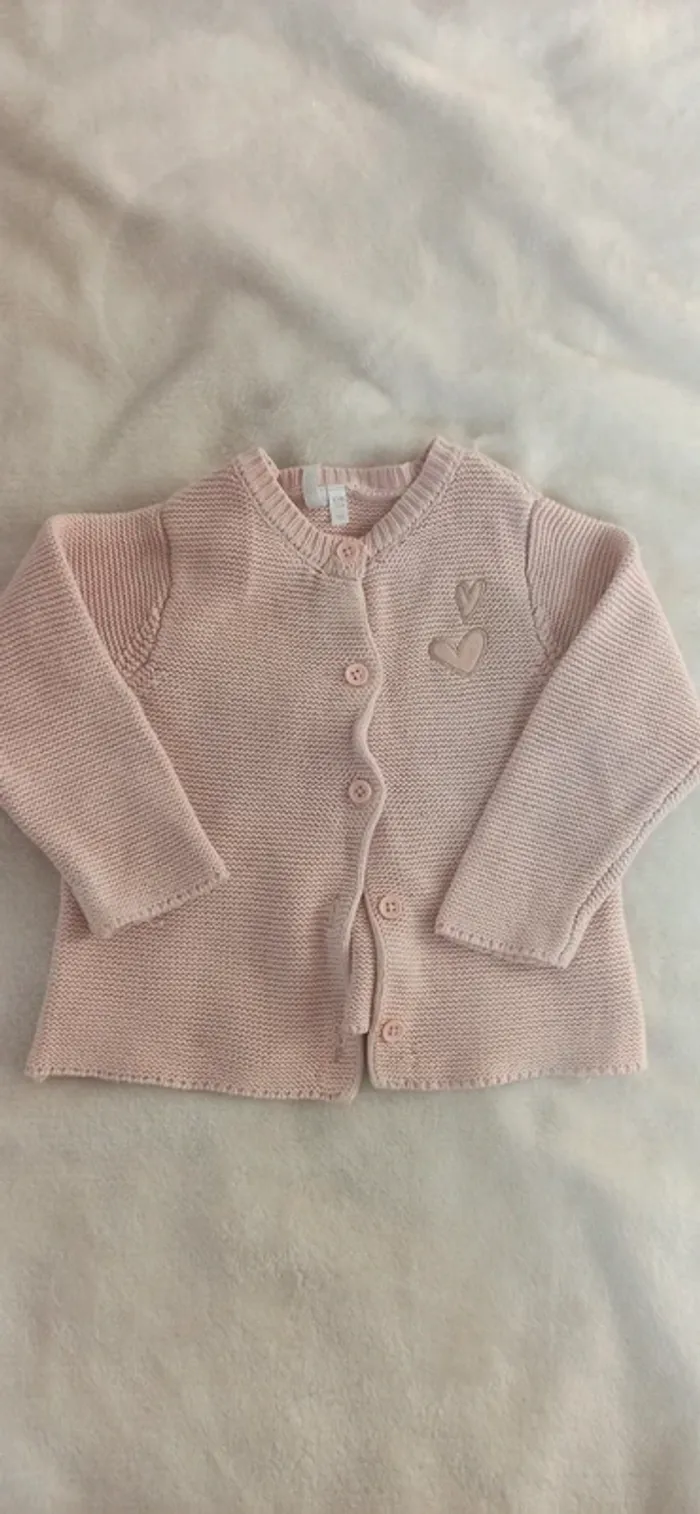 Gilet maille 12 mois