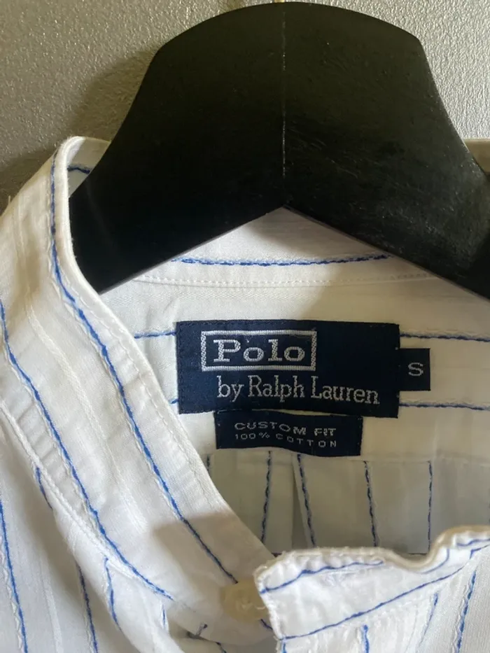 Chemise Ralph Lauren manche courte rayée - photo numéro 2