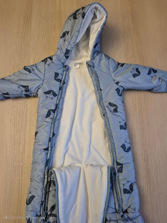 Combipilote Vertbaudet 6 mois (67cm) - Motif Renard - État Nickel - photo numéro 4