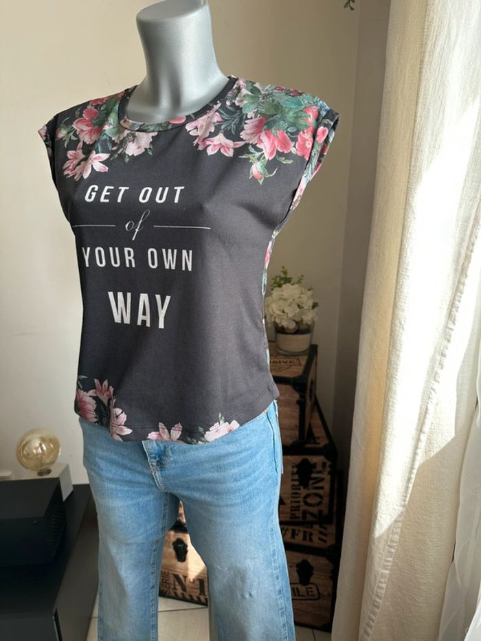 T shirt fleuri - photo numéro 6