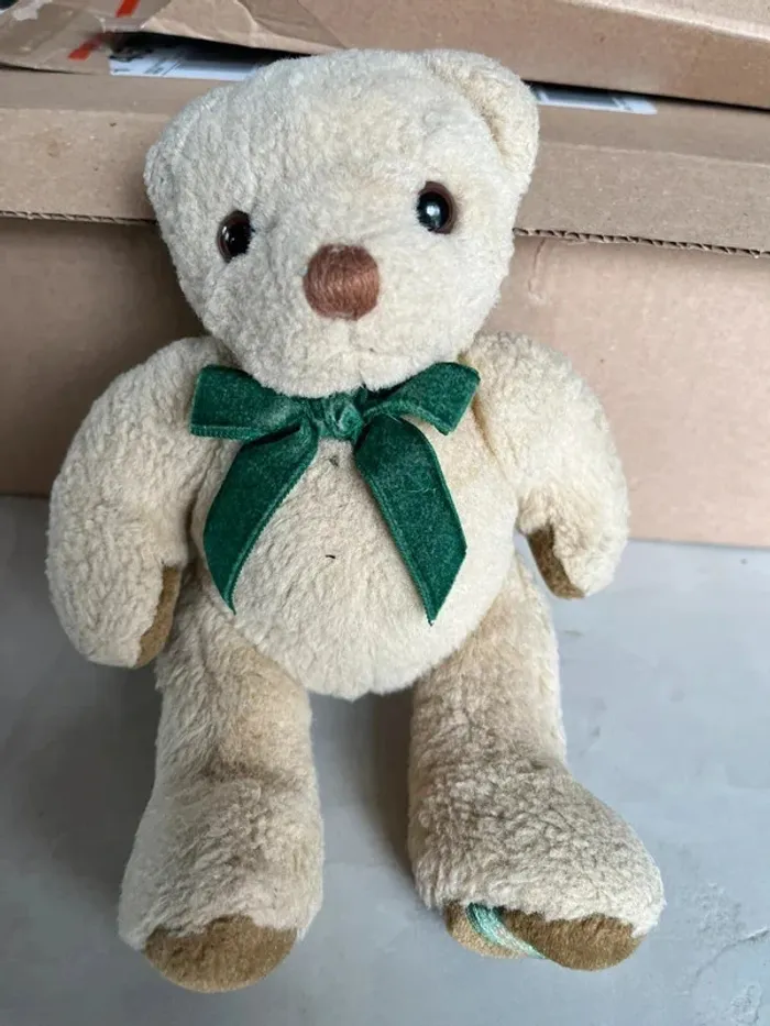 ours en peluche vintage