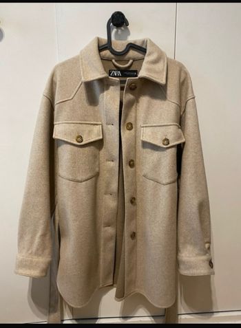 Manteau camel zara