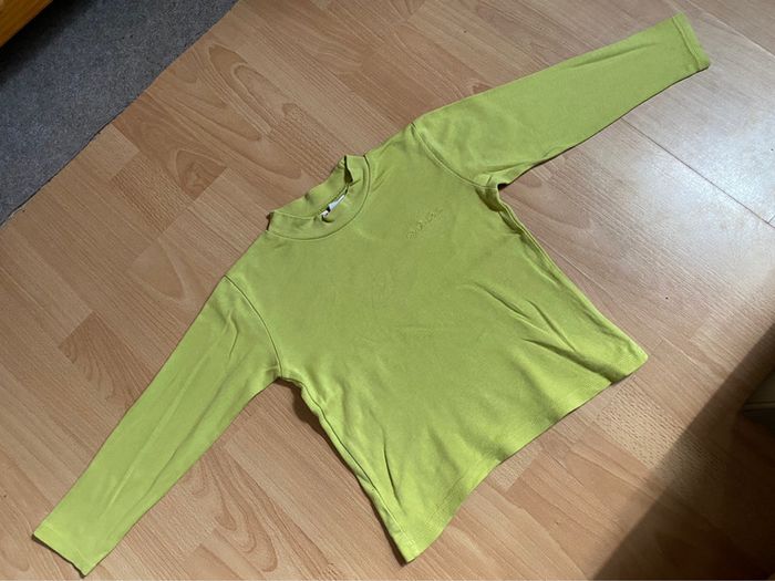 Beau sous-pull vert anis Orchestra T. 6 ans/116 cm garçon TBE