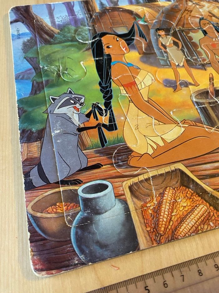 Puzzle 20 pieces Disney Pocahontas légende indienne meiko powathan - photo numéro 4