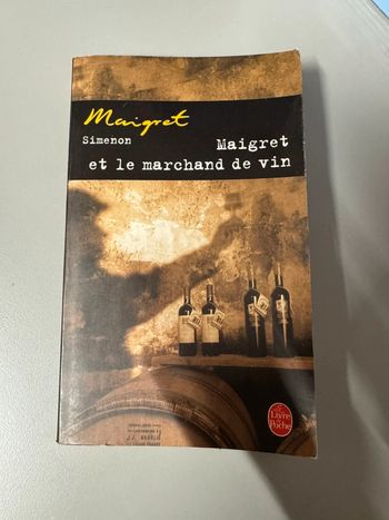 Livre Maigret et le Marchand de vin - Georges Simenon