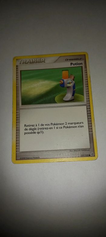 Carte pokémon trainer potion