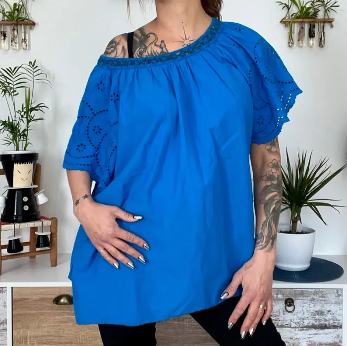 SOLDE Blouse ample taille unique grande taille - Italy moda - neuf - photo numéro 6