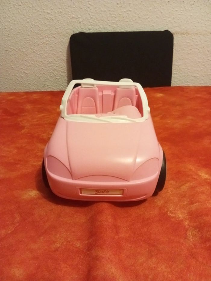 Voiture rose de Barbie, vintage Mattel 2001