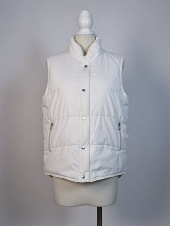 doudoune sans manches blanche Taille 38