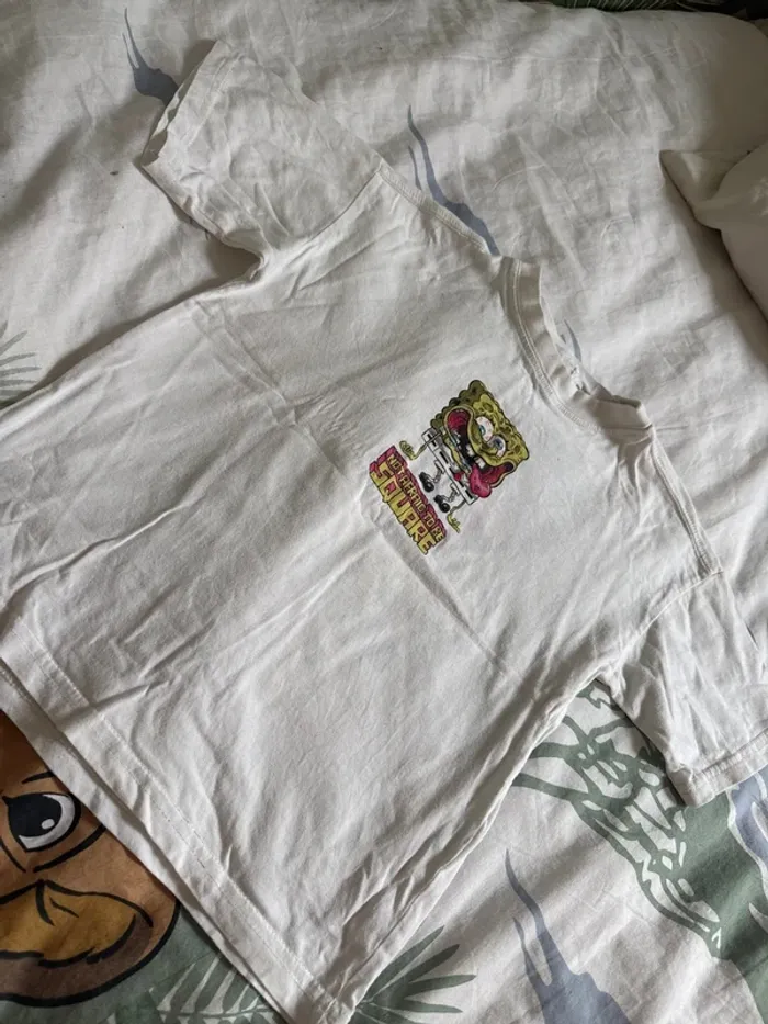 Tee shirt garcon Bob, l’éponge zara - photo numéro 3