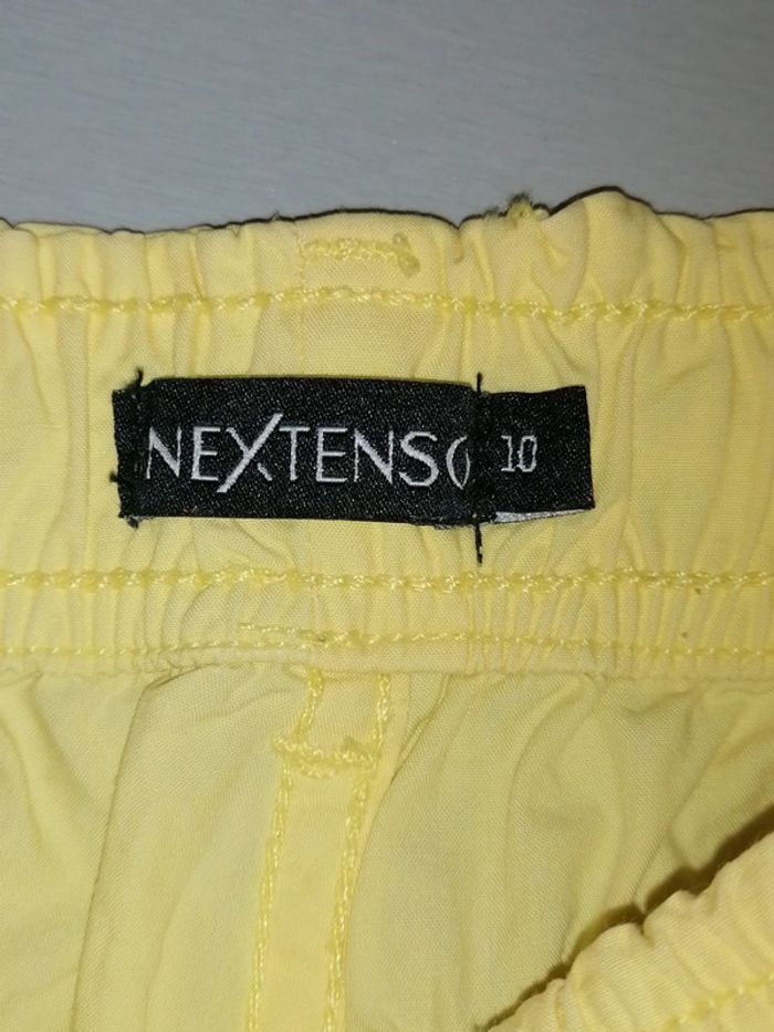 Bermudas jaune été 10ans - photo numéro 3