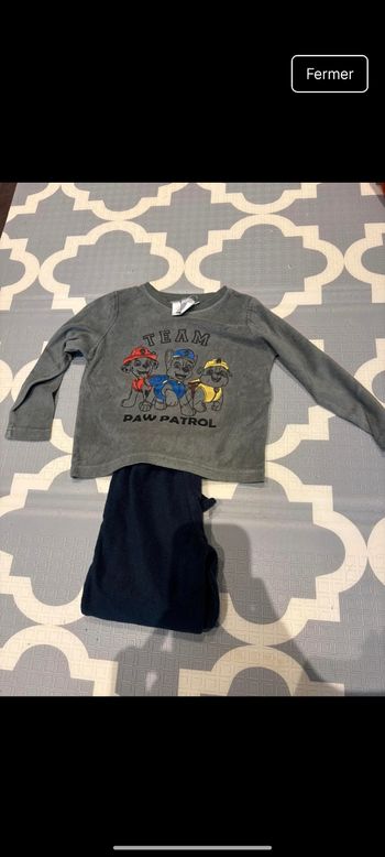 Lot pyjama garçon