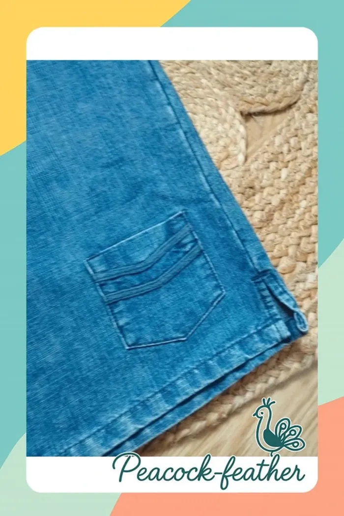 Bermuda jean 46 - photo numéro 2