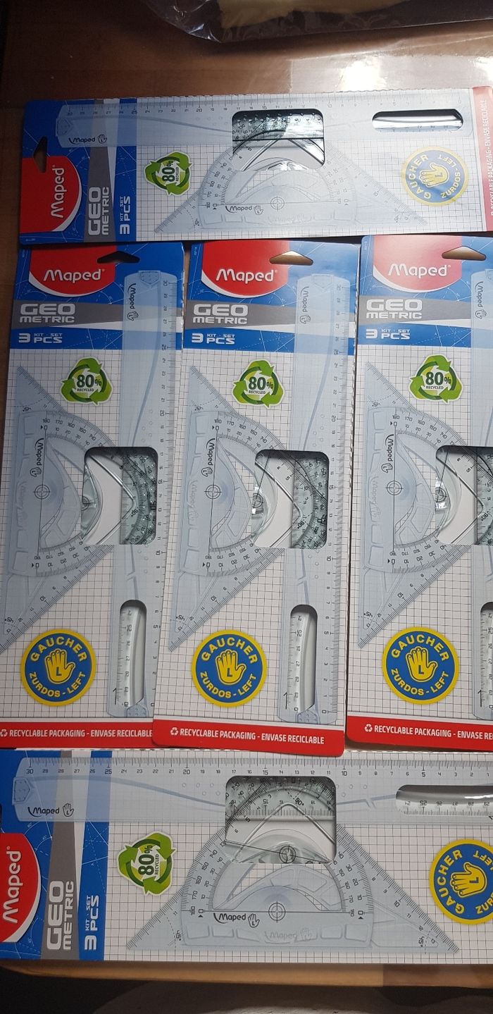 Lot de 5 kit de traçage MAPED Gaucher