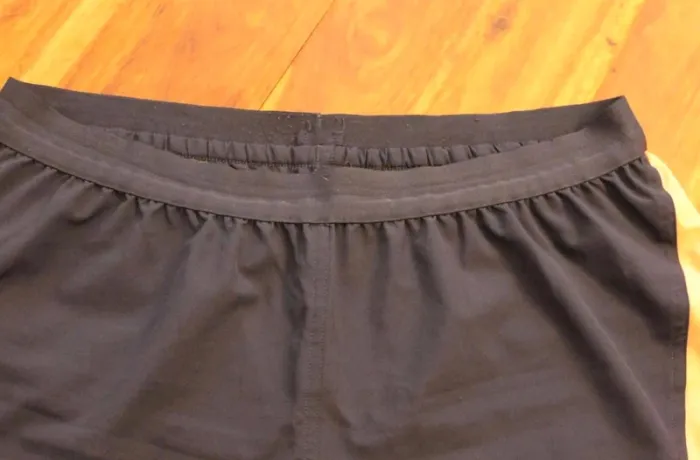 Short de sport - Bleu Marine/Orange - Décathlon - XXL - photo numéro 2