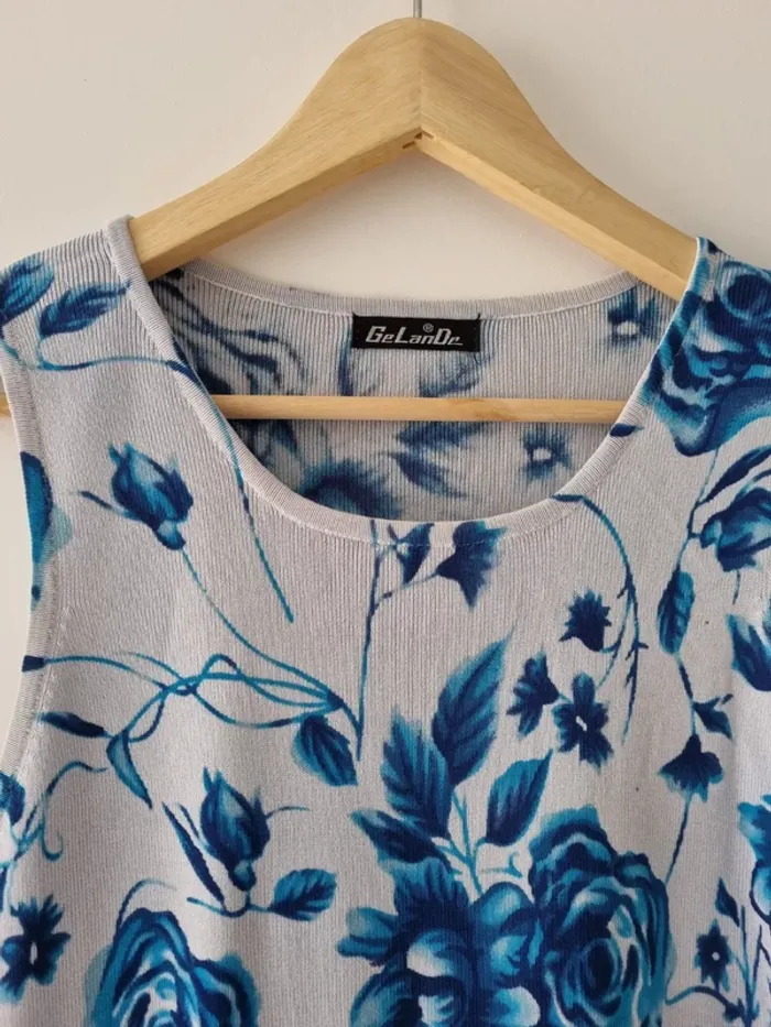 Débardeur maille vintage - photo numéro 4
