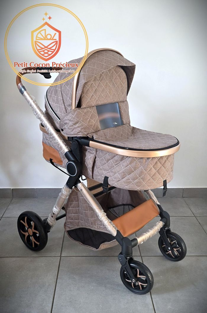 Poussette 3-en-1 Magic ZC marron / Neuve / Vendeuse déclarée dans la puériculture. - photo numéro 3