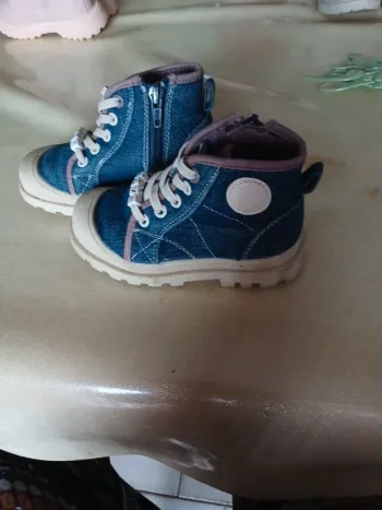 Baskets montantes fille