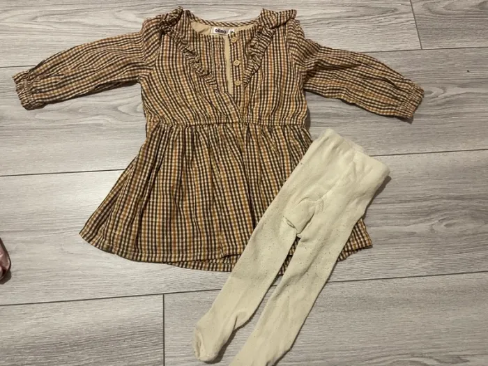 Robe style Vichy 18 mois - photo numéro 2