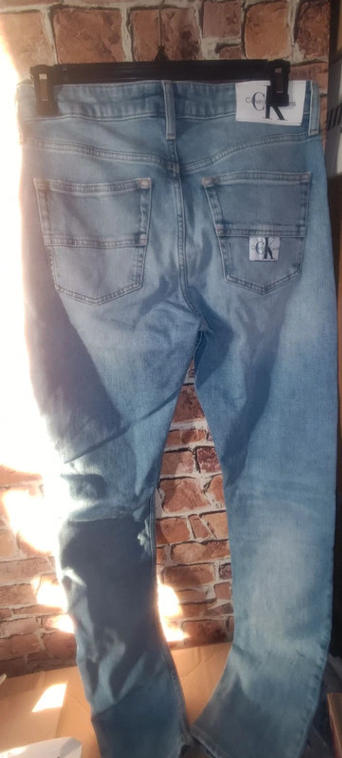 Pantalon jean bleu Calvin Klein - photo numéro 6