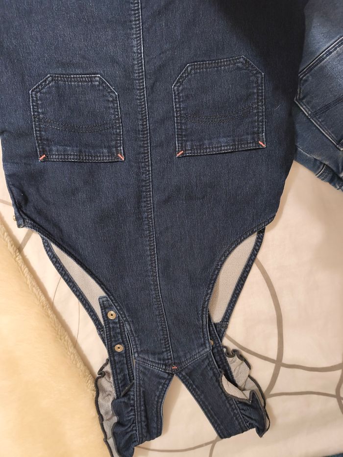 Lot de 2 robe en jean - photo numéro 5