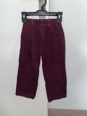 Pantalon en velours 3 ans