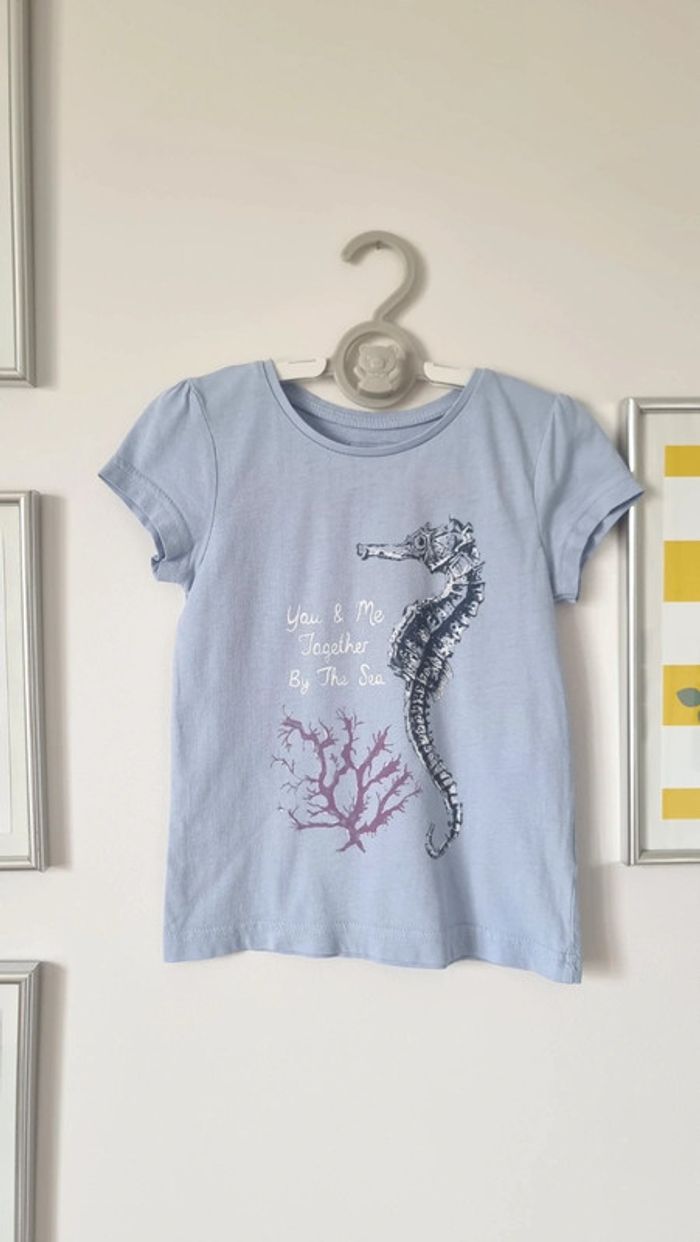 T-shirt hippocampe 3-4ans young dimension