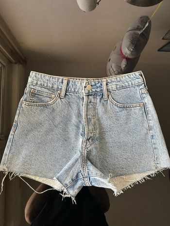 Short jean taille haute taille 36 H&M