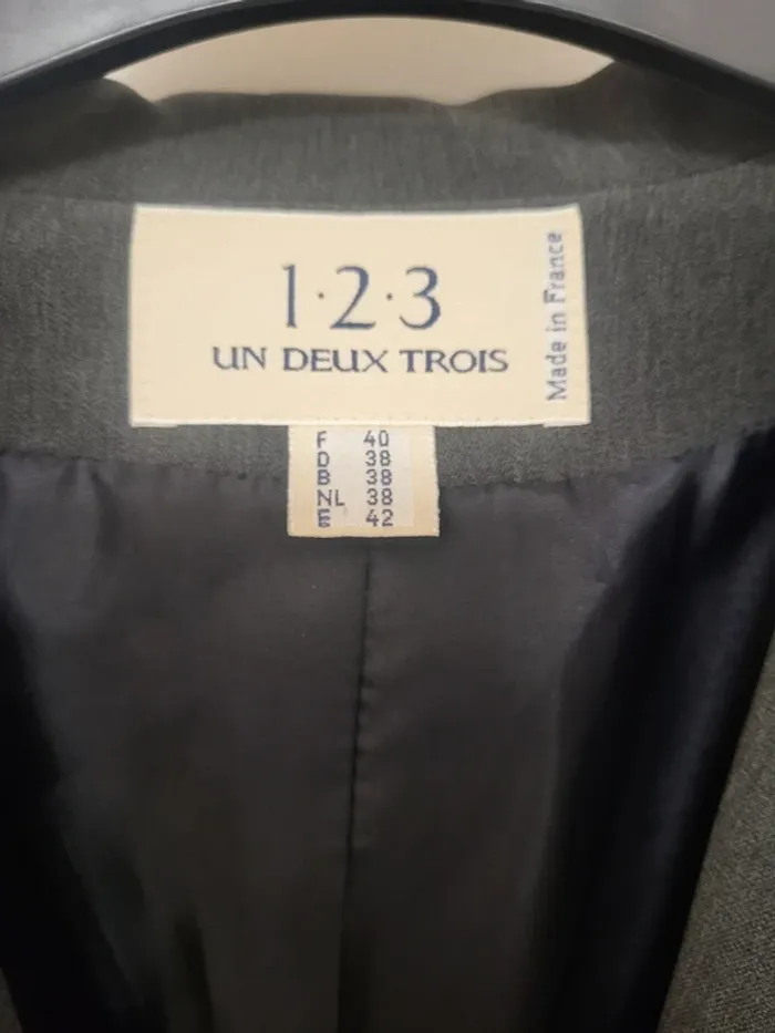 Veste 1•2•3 t.40 - photo numéro 3