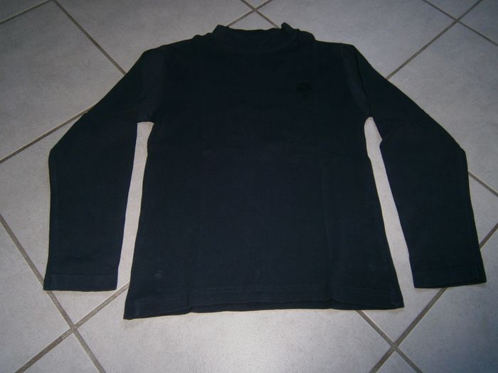 Tee-shirt ML bleu marine OKAIDI 12 ans - photo numéro 2