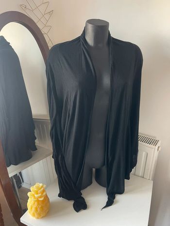 🍇 Gilet noir fin L