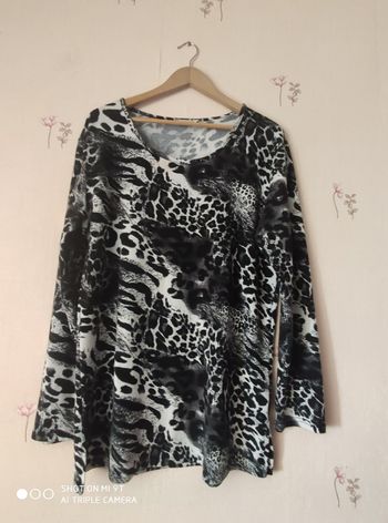 Tunique manches longues femme taille 54/56