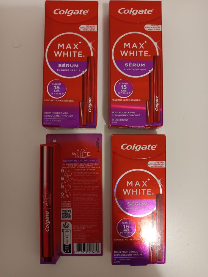 Sérum colgate blancheur nuit