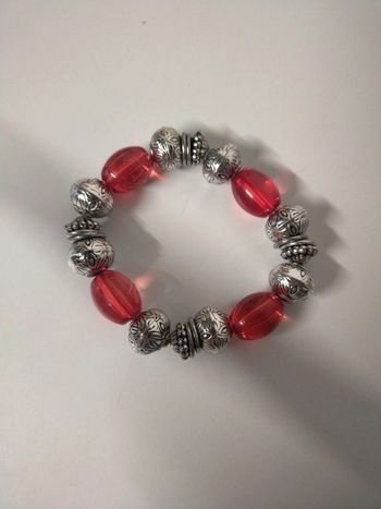 Bracelet  fantaisie élastique en perles