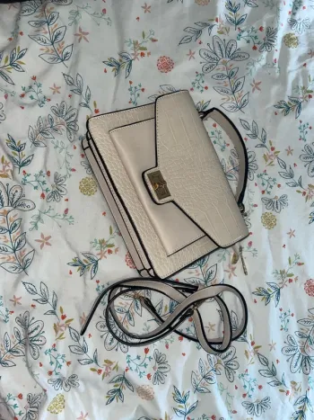 Sac bandoulière rose pâle