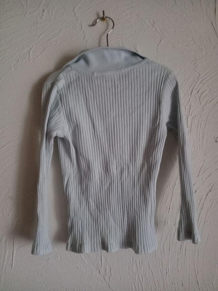 Polo bleu ciel - photo numéro 3