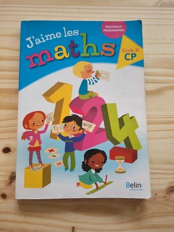 J'aime les maths CP, Belin, 2016